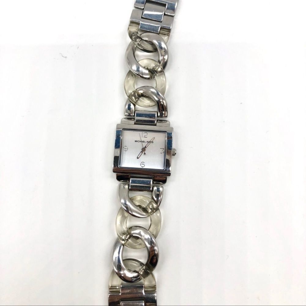 Michael Kors Silver Linked Watch - Picture 7 of 7